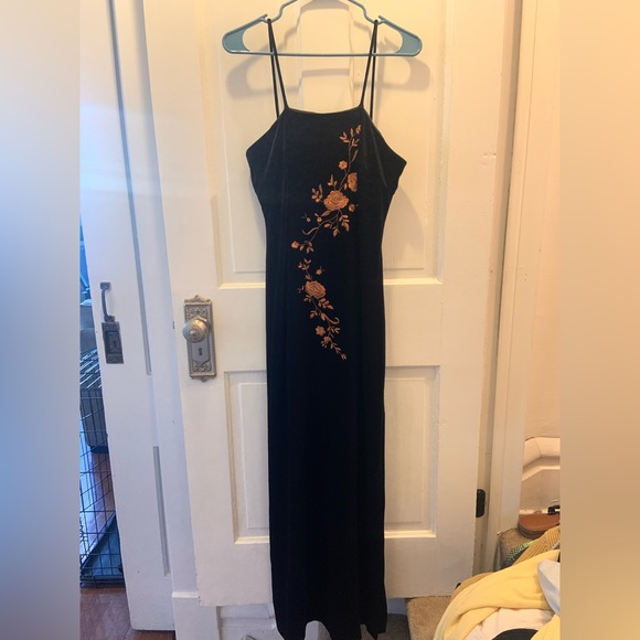 Vintage Arianna by Rachael Kaye Embroidered Dress - Size 12 - Picture 3 of 8